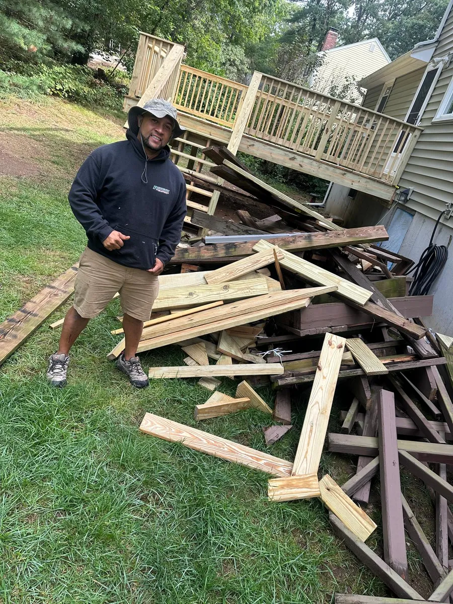 Pedro, owner of Phoenix Junk Removal in Rhode Island
